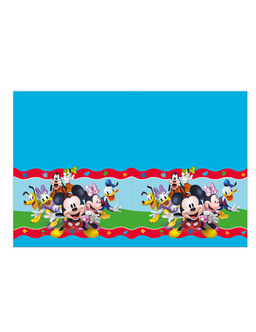 Plastový ubrus s motivem Mickey Mouse 180 x 120 cm