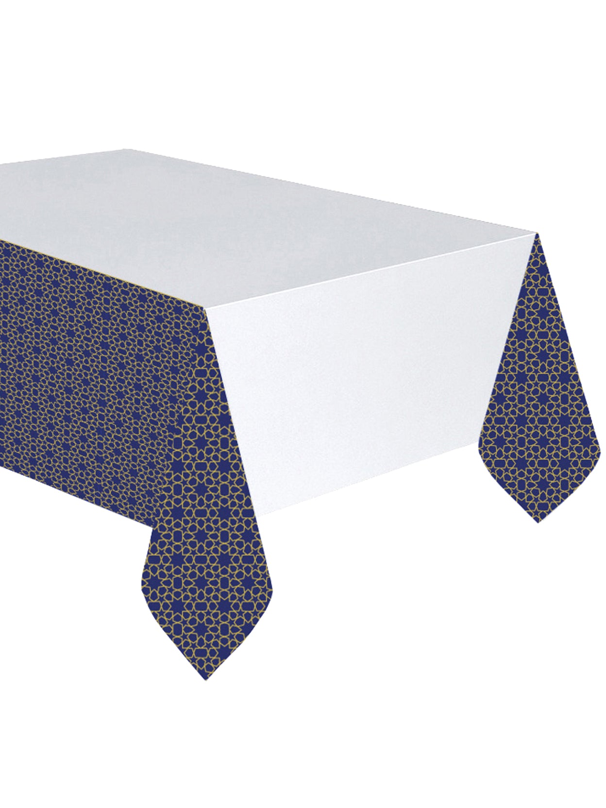 Plastový ubrus Tisíc a jedna noc 137 x 243 cm hvězdná výzdoba