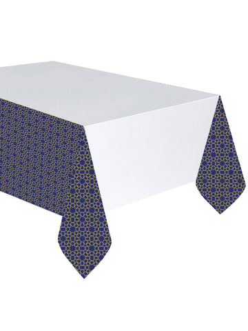 Plastový ubrus Tisíc a jedna noc 137 x 243 cm hvězdná výzdoba