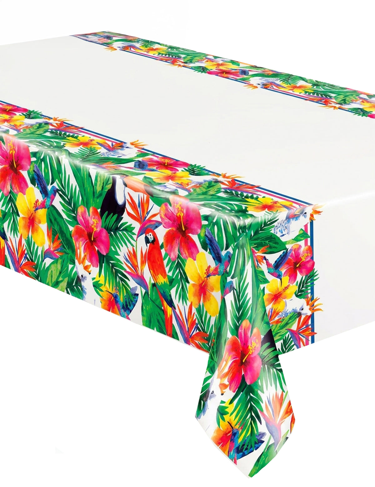 Plastový ubrus Palm Tropical Luau 137 x 213 cm