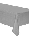 Nappe en rouleau papier damassé pour fête gris