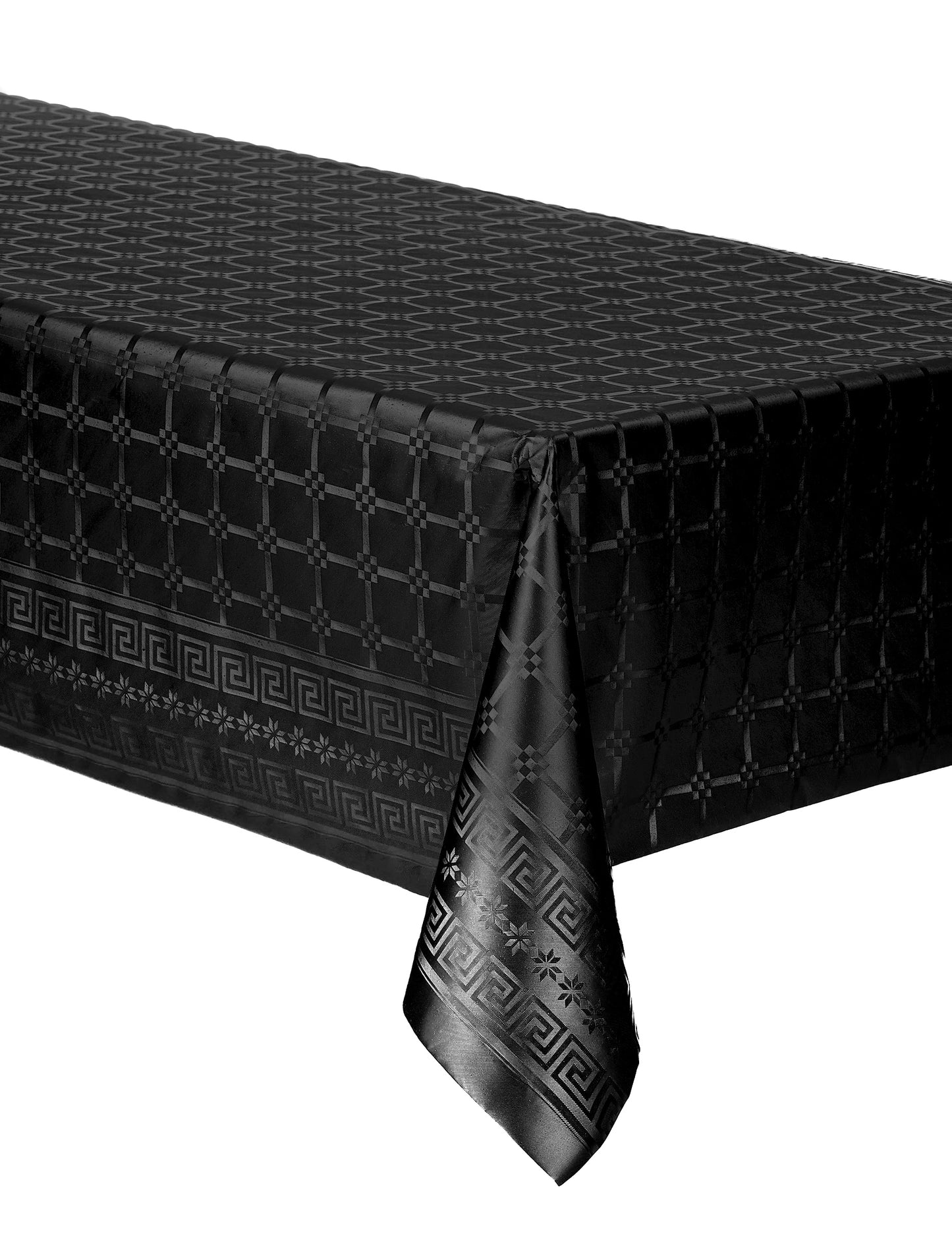 Nappe en rouleau papier damassé pour fête noire de qualité supérieure