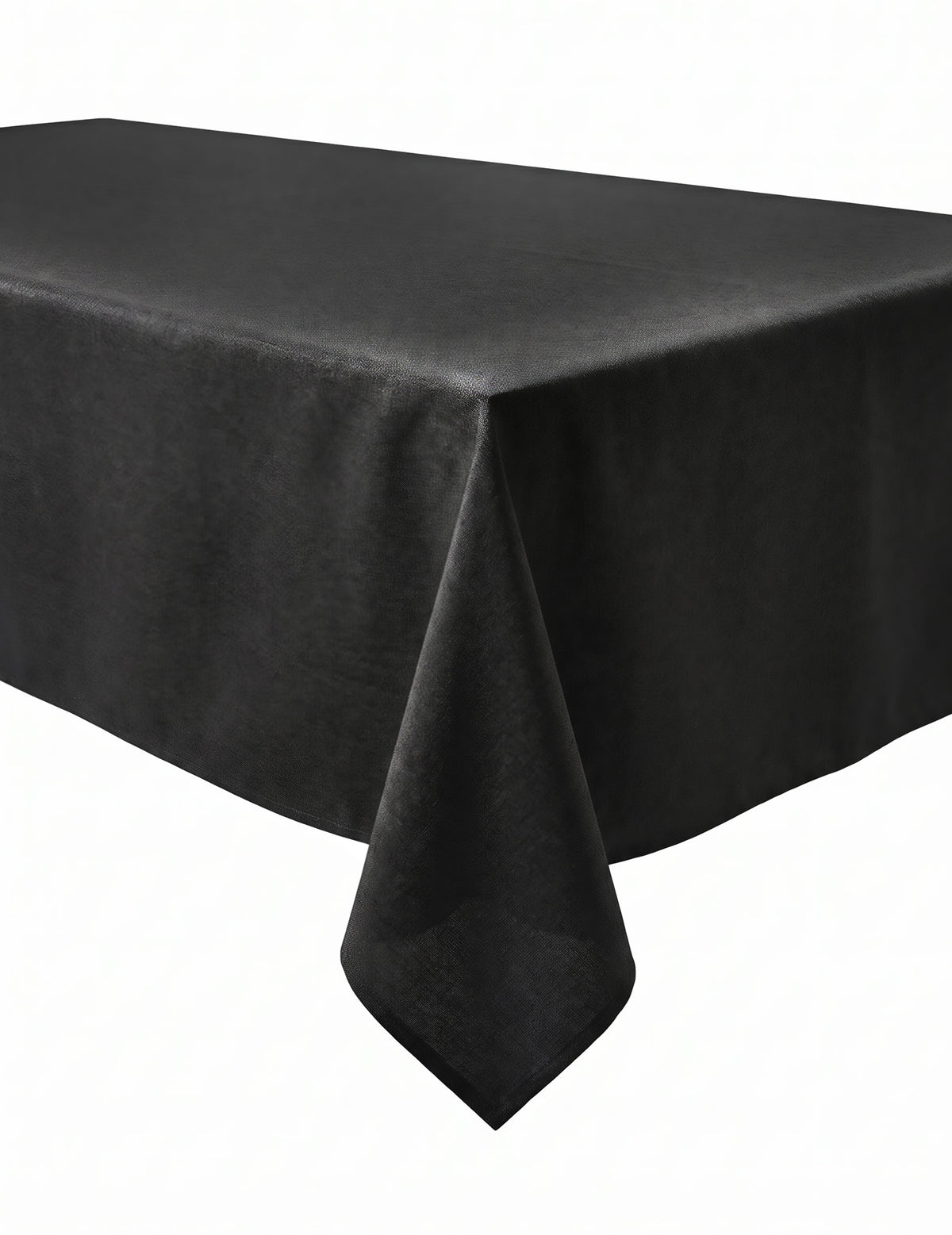 Černý netkaný ubrus 150 x 300 cm