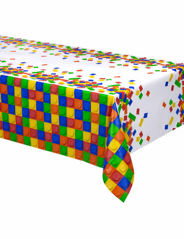 Plastový ubrus stavební hra 137 x 260 cm narozeniny 