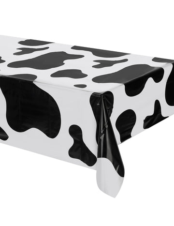 Plastový ubrus kráva 127 x 274 cm na párty dekoraci 