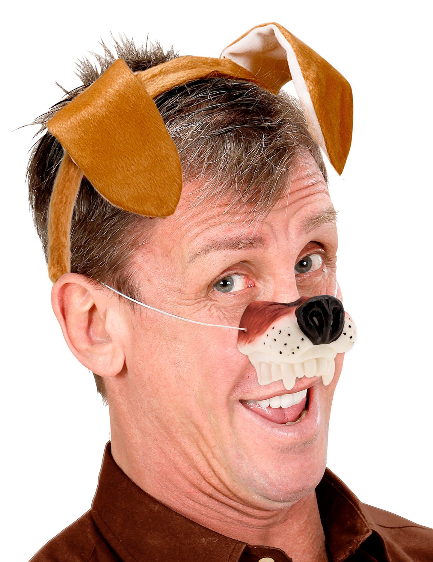 Serre-tête avec oreilles du nez de chien