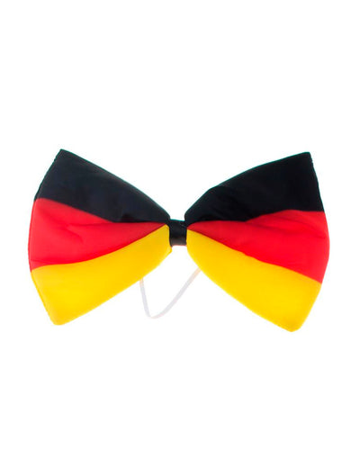 Nœud papillon supporter Allemagne pour adulte noir rouge et jaune