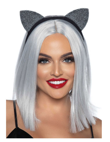 Uši pro dospělé stříbrné kočky
