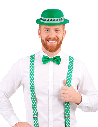 Balíček kšand, klobouku a motýlku na Saint Patrick pro dospělé