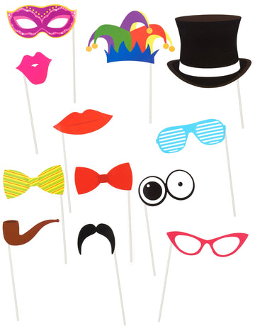 12dílná sada pro slavnostní fotobudku