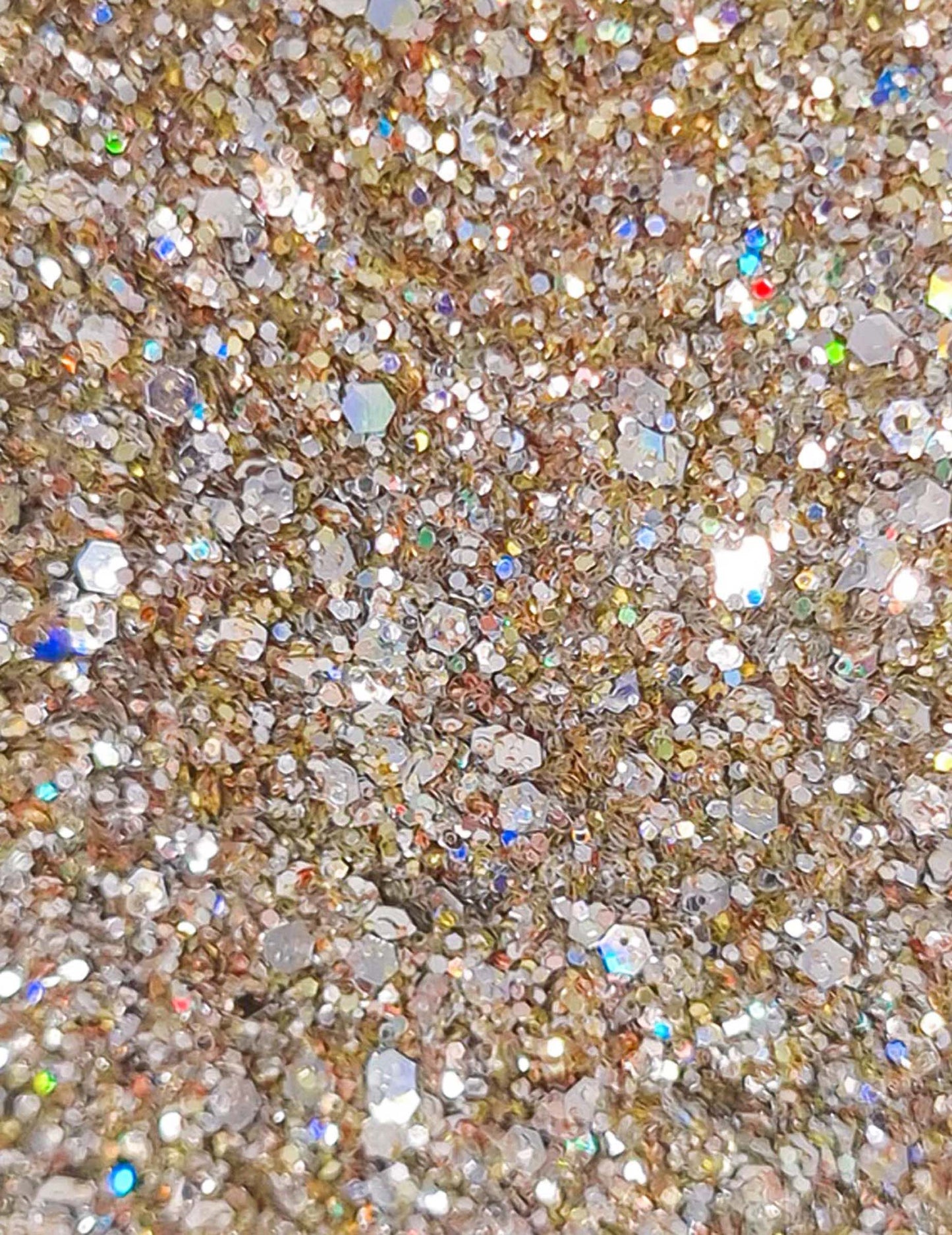 Biologisch abbaubarer, silberner Runaway-Metallic-Glitzer - Si Si La Paillette