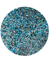 Paillettes biodégradables Galaxsisi pour adulte bleu turquoise et argent