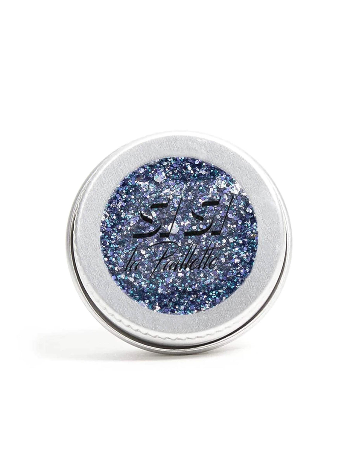Paillettes biodégradables indiGlow Si si la paillette pour maquillage bleu et violet