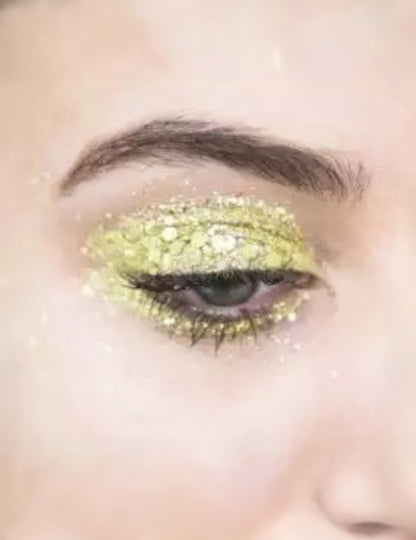 Make-Up Glitter gold