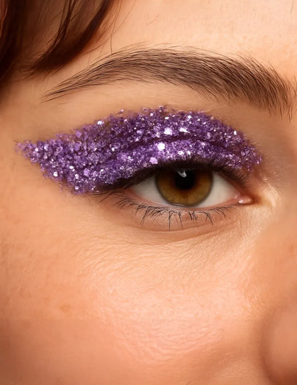 Paillettes biodégradables pluie violette - Si si la paillette