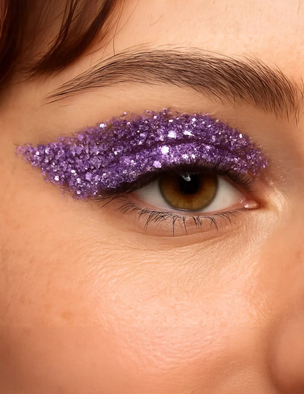 Paillettes biodégradables pluie violette pour adulte violettes