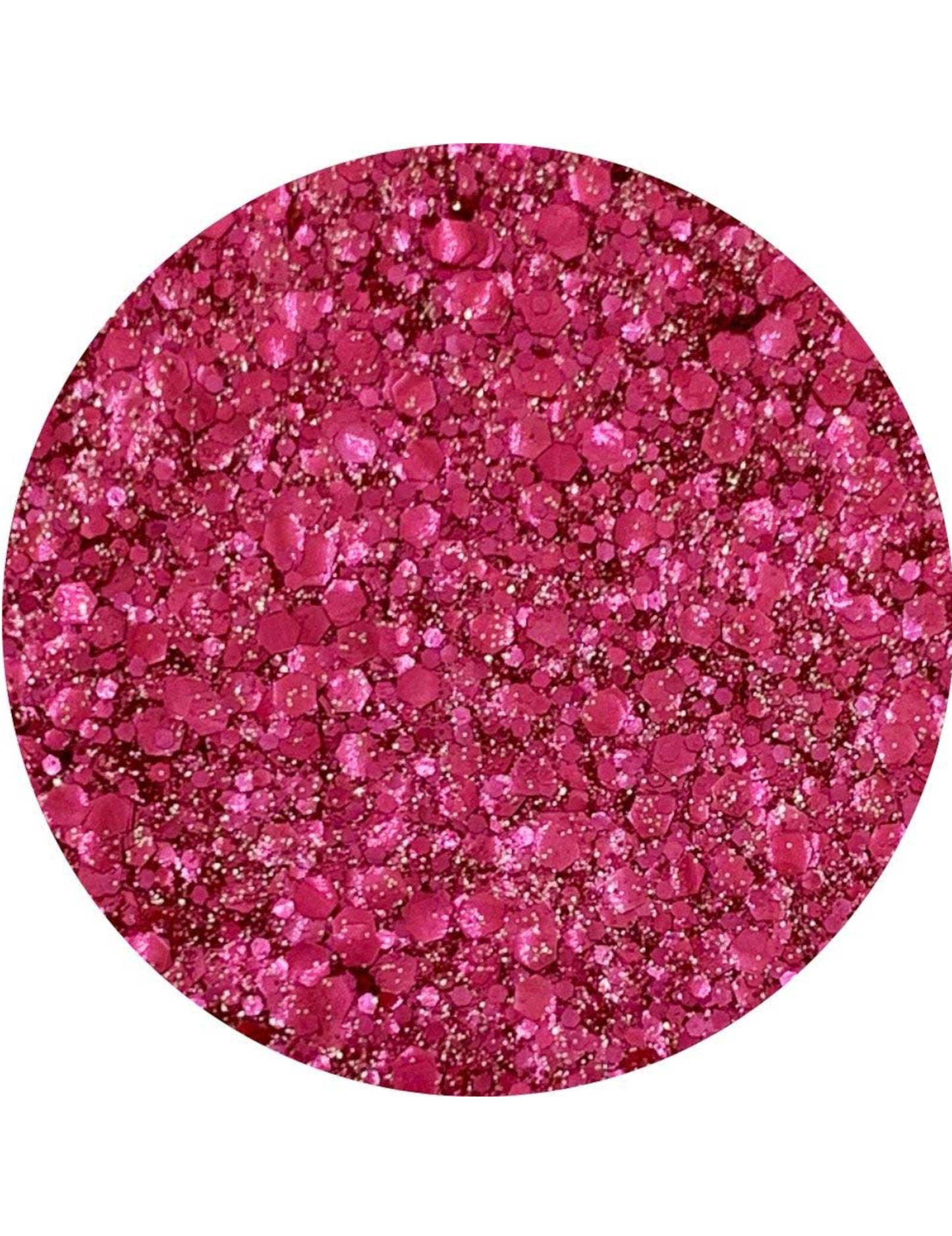 Make-Up Glitter schimmerndes pink