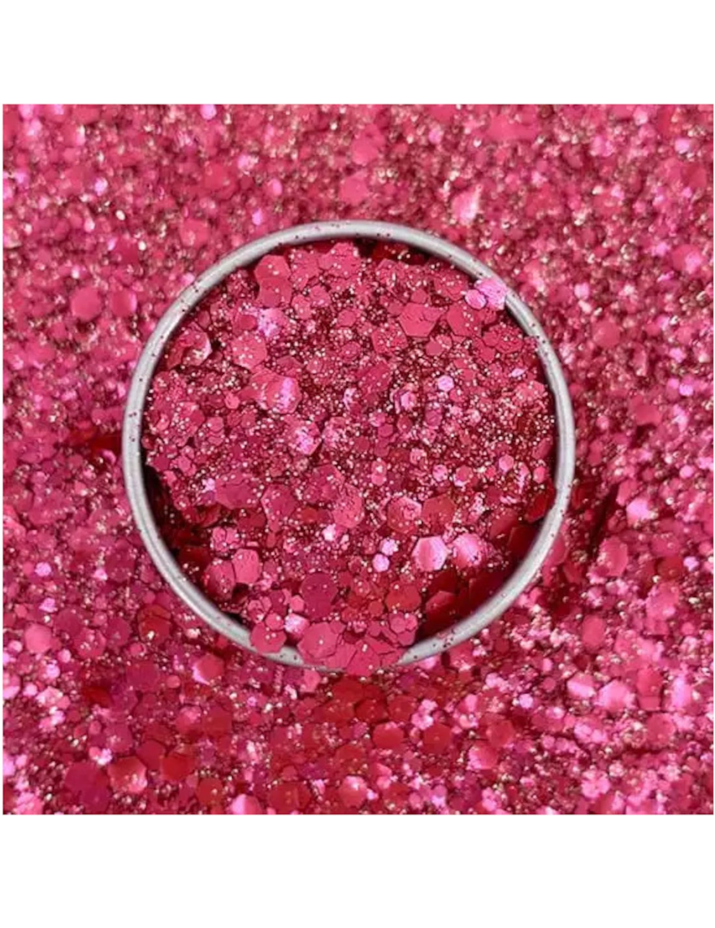 Make-Up Glitter schimmerndes pink