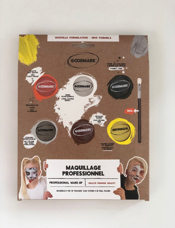 Paleta na make-up s vodním motivem 6 x 4 g