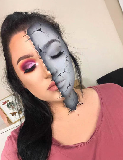 Paletka líčidel 4 barvy Halloween zombie 10 g