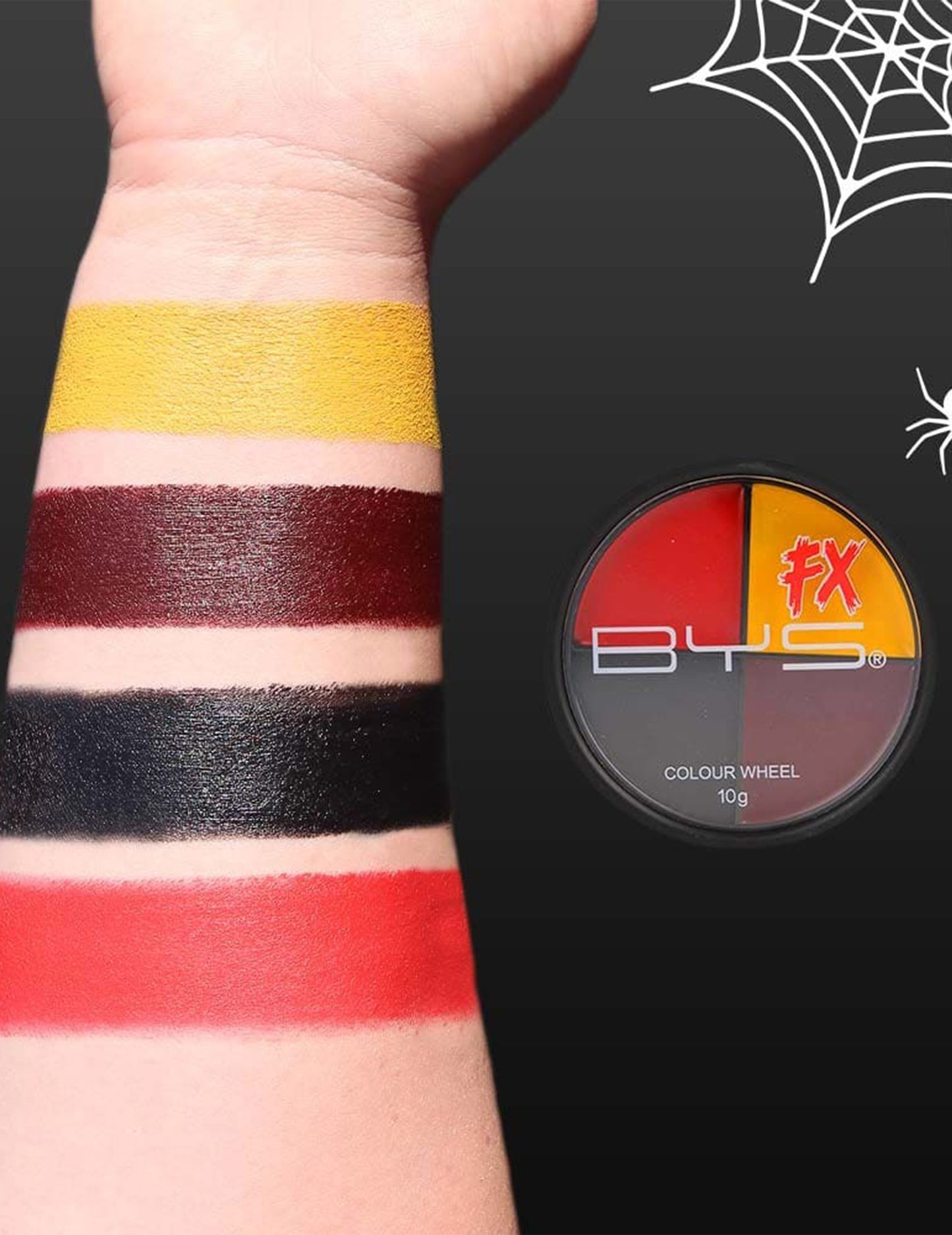 Paletka líčení 4 barvy na zranění 10 g
