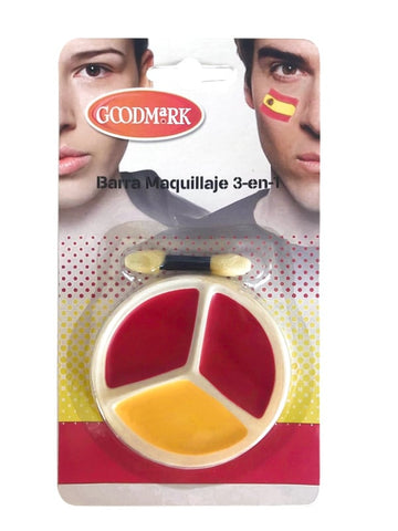 Paleta make-upu pro španělské fanoušky
