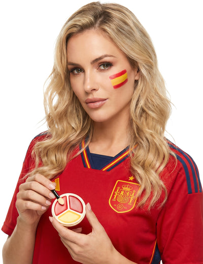 Paleta make-upu pro španělské fanoušky