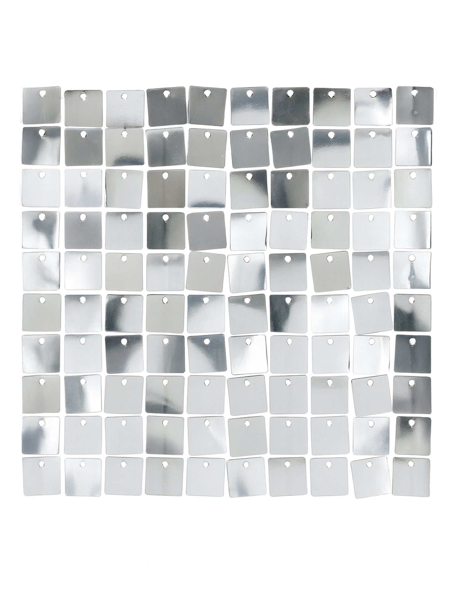 30 x 30 lesklý stříbrný podkladový panel cm