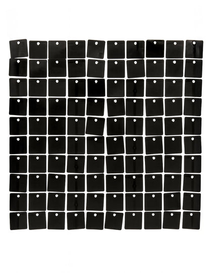 Lesklá černá podkladová deska 30 x 30 cm