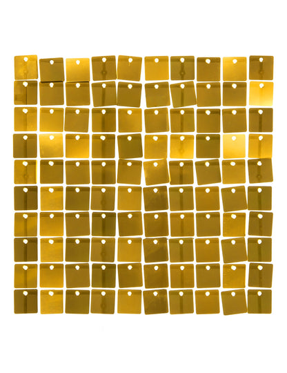 Lesklý zlatý panel pozadí 30 x 30 cm
