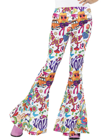 Hippie-Hose für Damen aus den 60er-Jahren