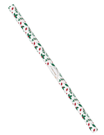 Vánoční balicí papír s cesmínou 0,7 x 2 m 