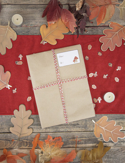 Dárkový balicí papír Kraft 0,7 x 2 m