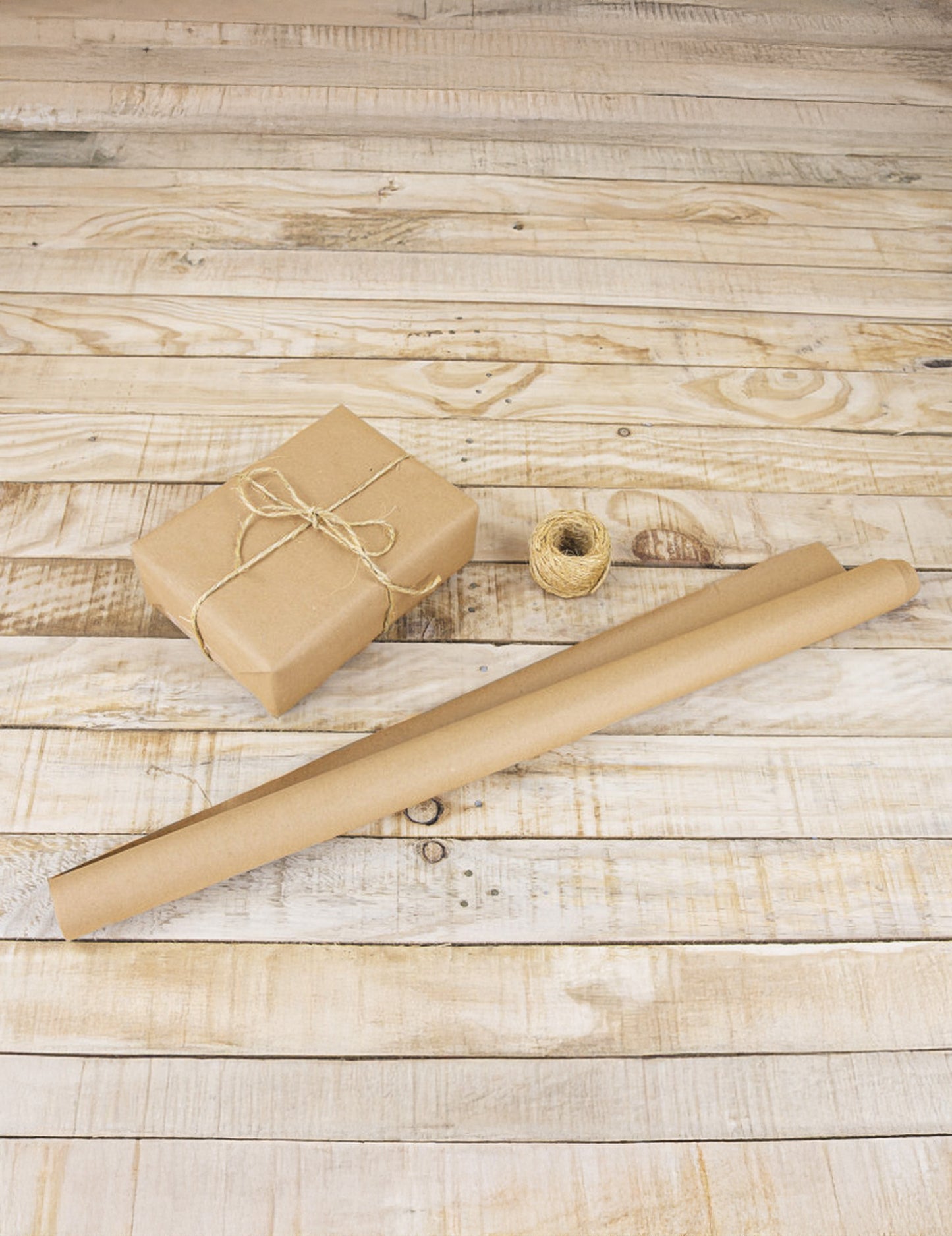 Dárkový balicí papír Kraft 0,7 x 2 m