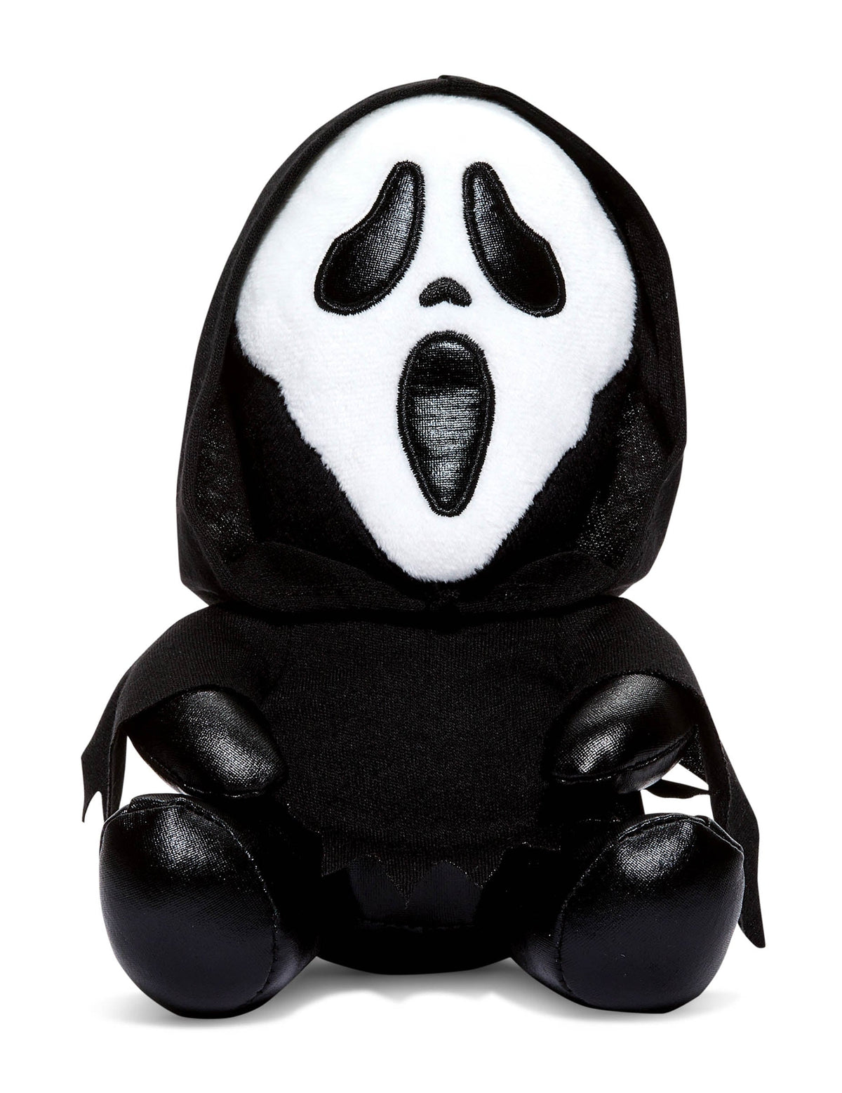 Peluche Scream Ghostface pour enfant et adulte noire et blanche