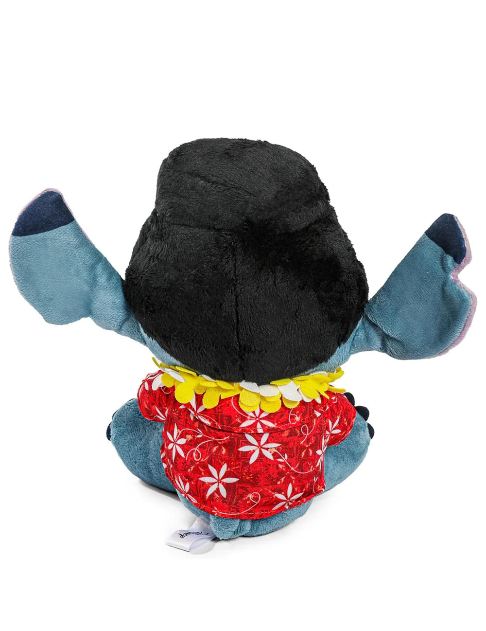 Vue de dos de la peluche Stitch hawaïen