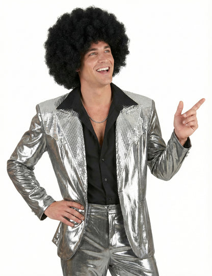 Afro Perücke schwarz für Erwachsene