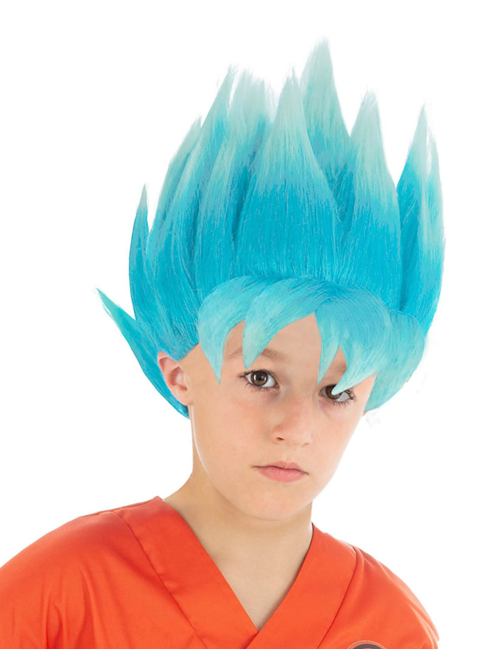 Modrá super saiyan paruka Goku Dragon ball™ s ostny pro dítě