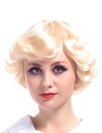 Dámská vintage blond paruka