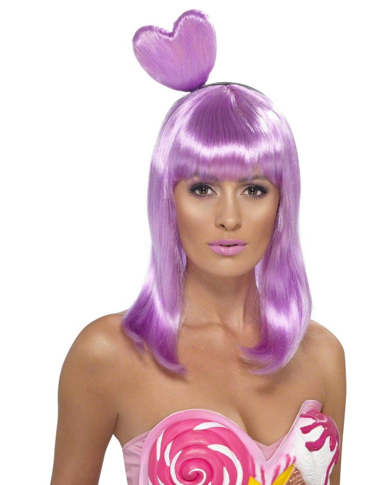 Paruka srdce dámská 