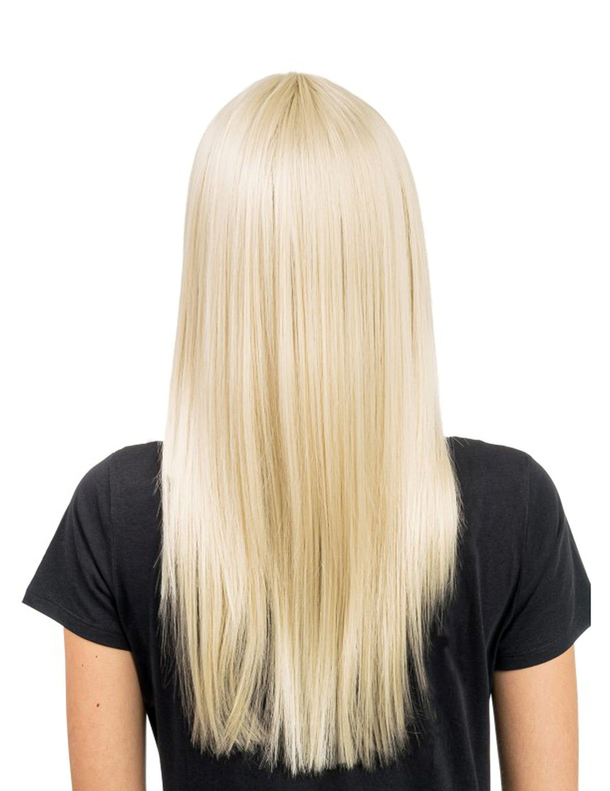 Dlouhá luxusní blond paruka k česání pro ženu