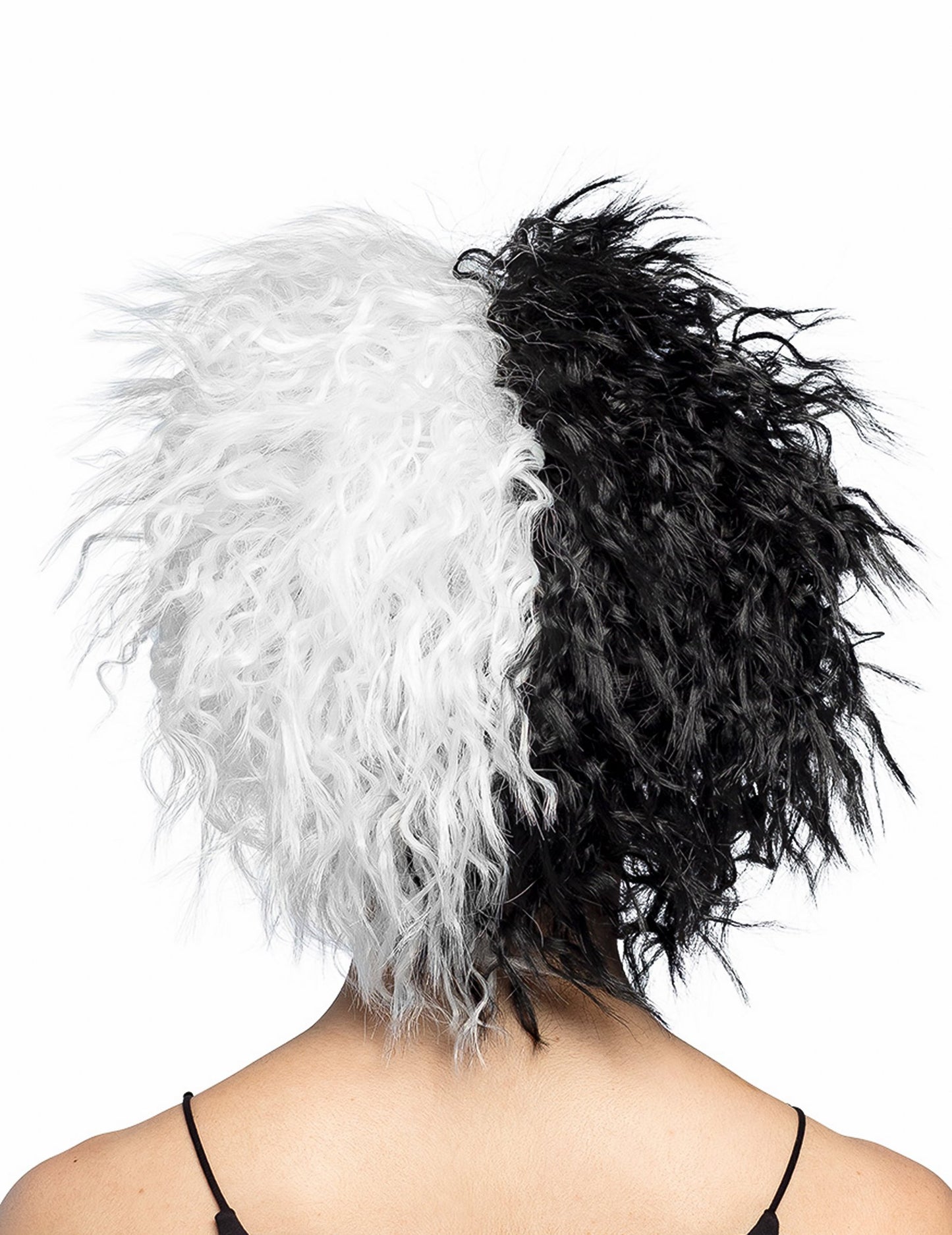 Pohled zezadu na krutou paruku