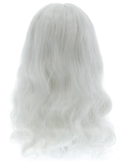 Vue de dos de la perruque et barbe Père Noël