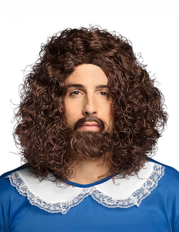 Pánská mušketýrská paruka a knír
