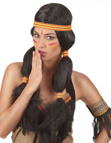 Indická dámská paruka