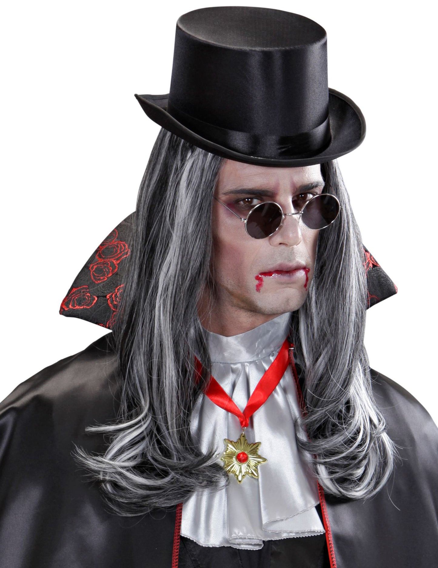 Long Halloween Two -TONE Vampire Paruka