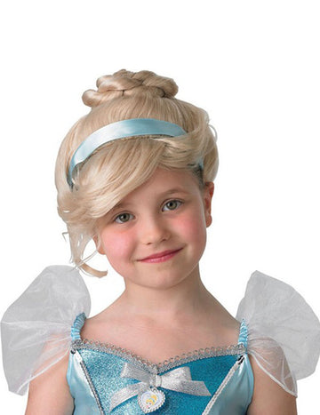 Luxusní paruka Popelka s drdolem a stuhou