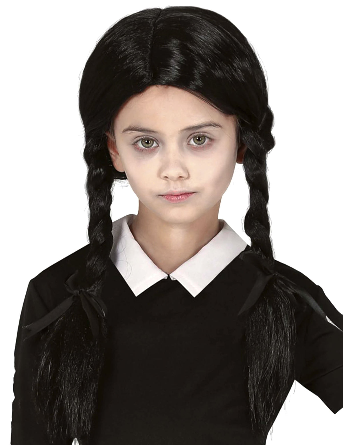 Perruque avec couettes pour fille noire