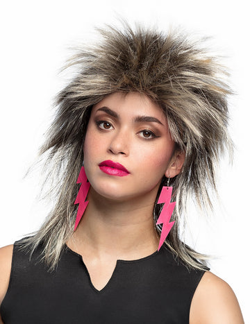 Paruka pro dospělé ženy v punkovém stylu