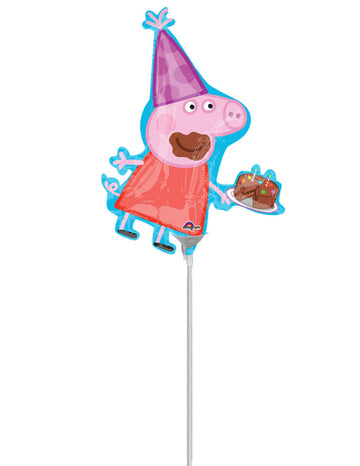 Malý fóliový balónek Prasátko Peppa 25 x 33 cm